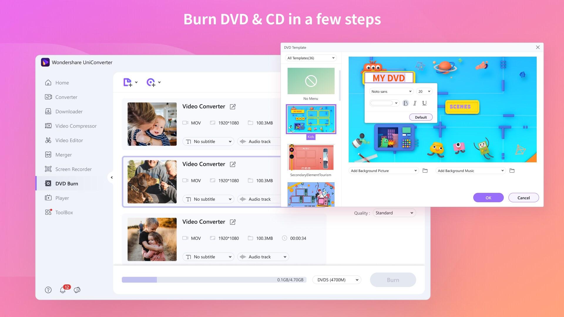 Video Burning